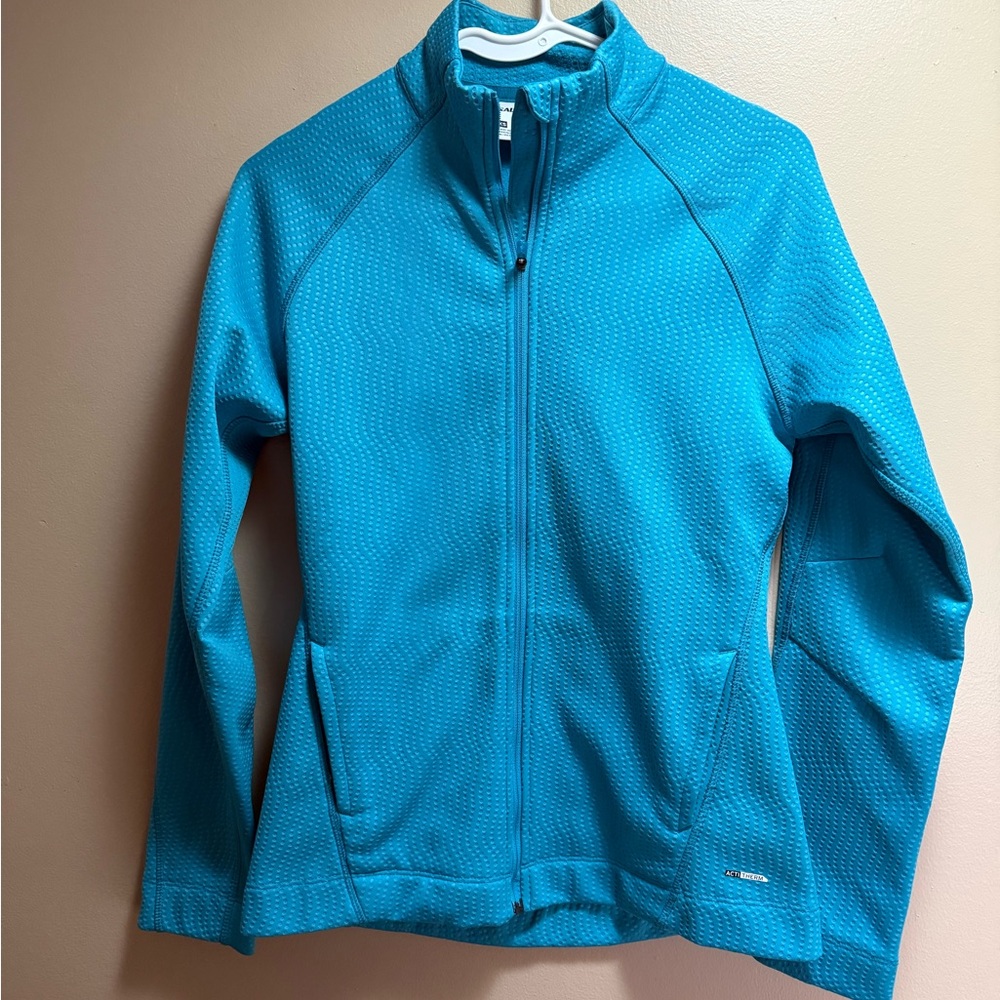 Salomon ACTI-THERM Teal‎ Full Zip Midlayer Jacket Women’s XS